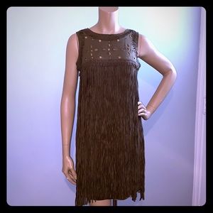 NWT Chelsea and Violet Fringe Dress Size XS